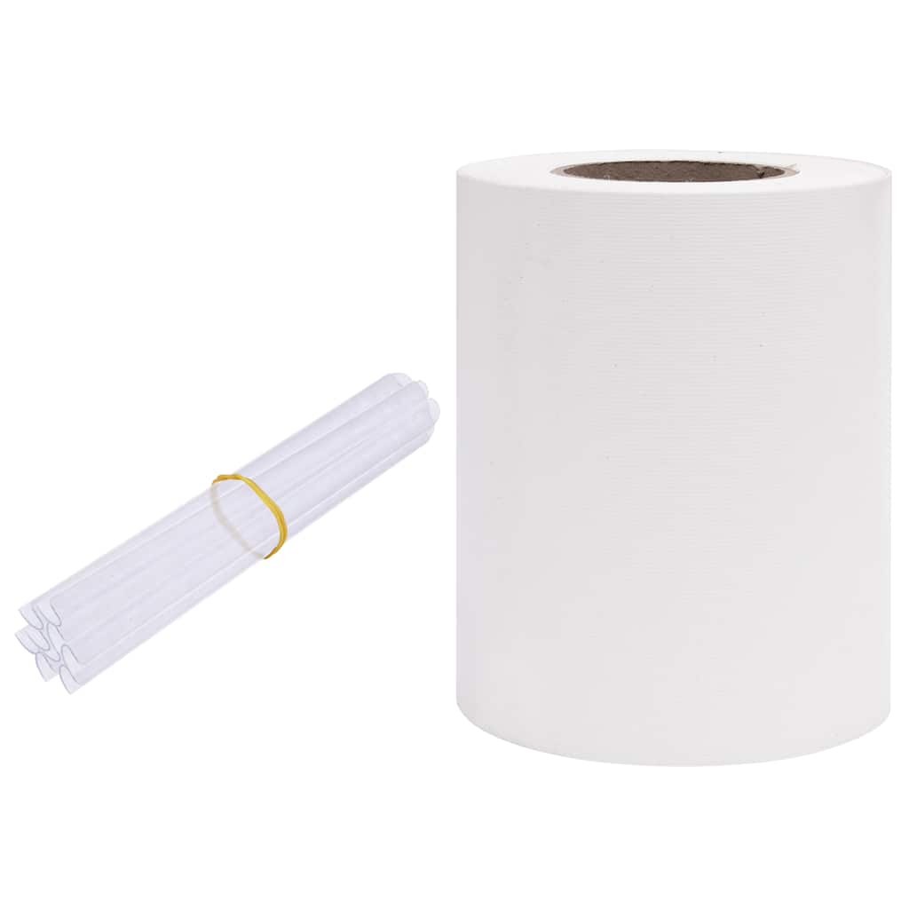 Sichtschutzleiste PVC 70 x 0,19 m Weiß