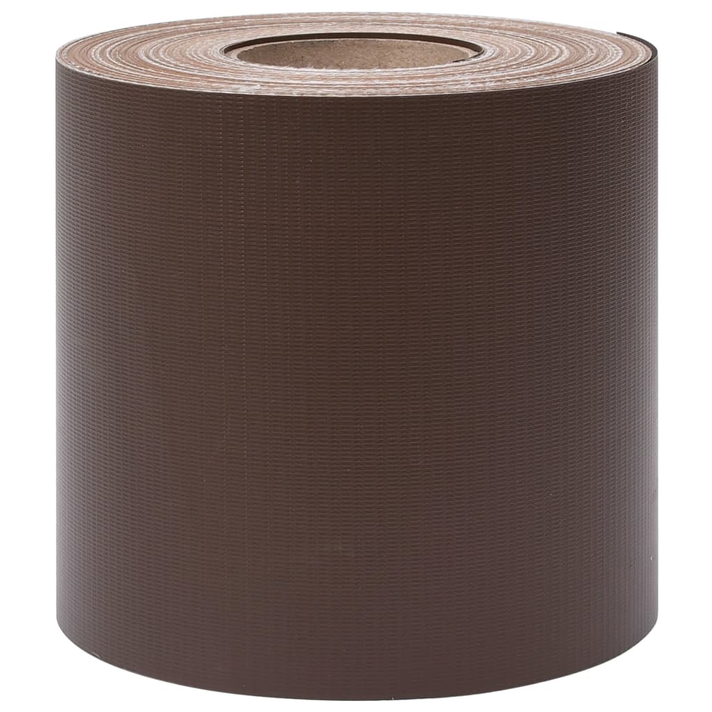 Garten-Sichtschutz PVC 35x0,19 m Braun
