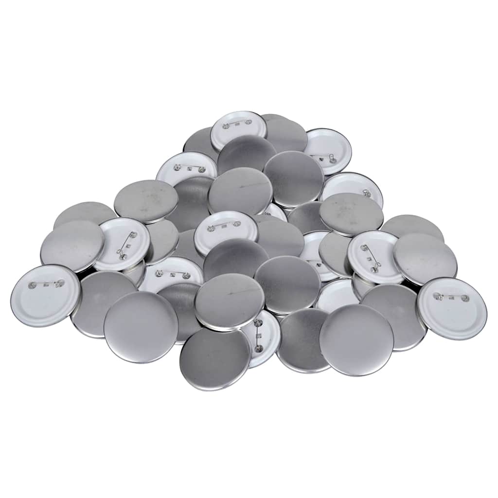 Buttonmaschine mit 500 Button-Teilen 37 mm