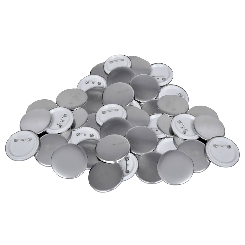 Buttonmaschine mit 500 Button-Teilen 37 mm Drehstanze