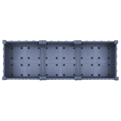 Hochbeet 120x40x23 cm Polypropylen