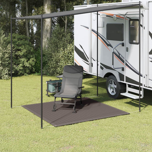 Tent carpet 200x200 cm anthracite