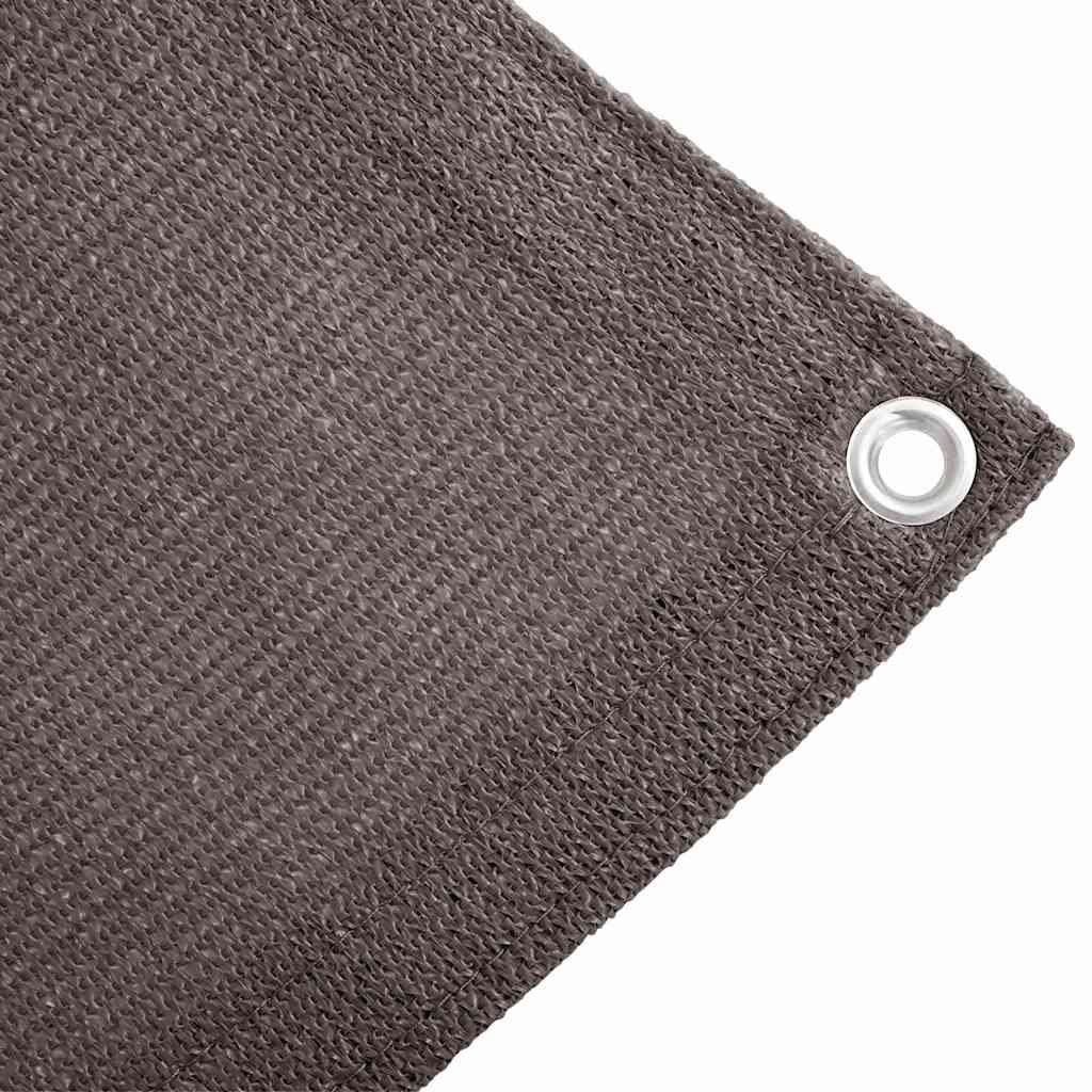 Tent carpet 250x250 cm anthracite HDPE