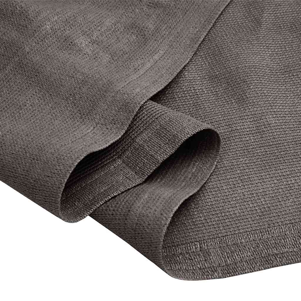 Zeltteppich 400x600 cm Anthrazit