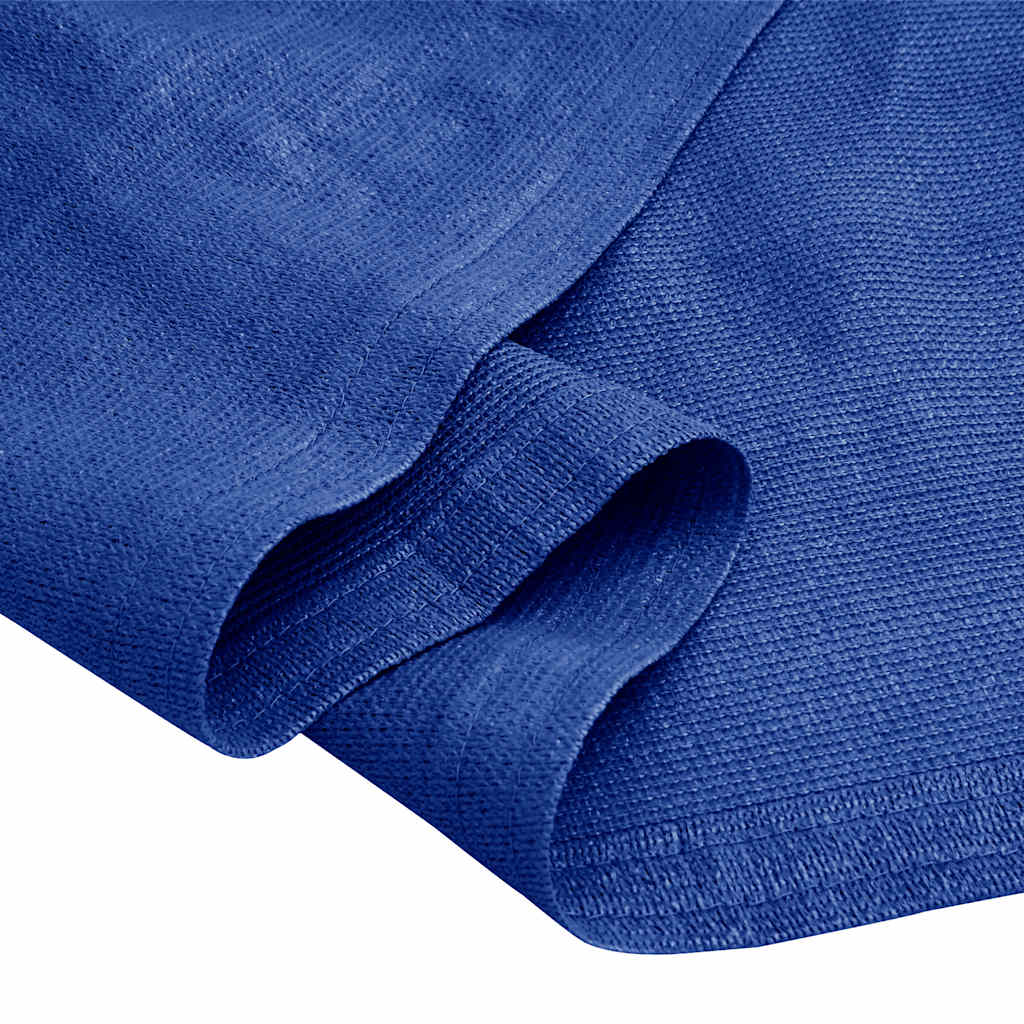 Zeltteppich 400x700 cm Blau HDPE