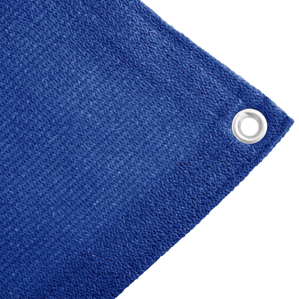 Zeltteppich 400x800 cm Blau HDPE