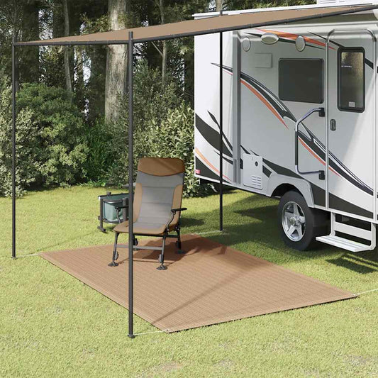 Zeltteppich 200x300 cm Taupe
