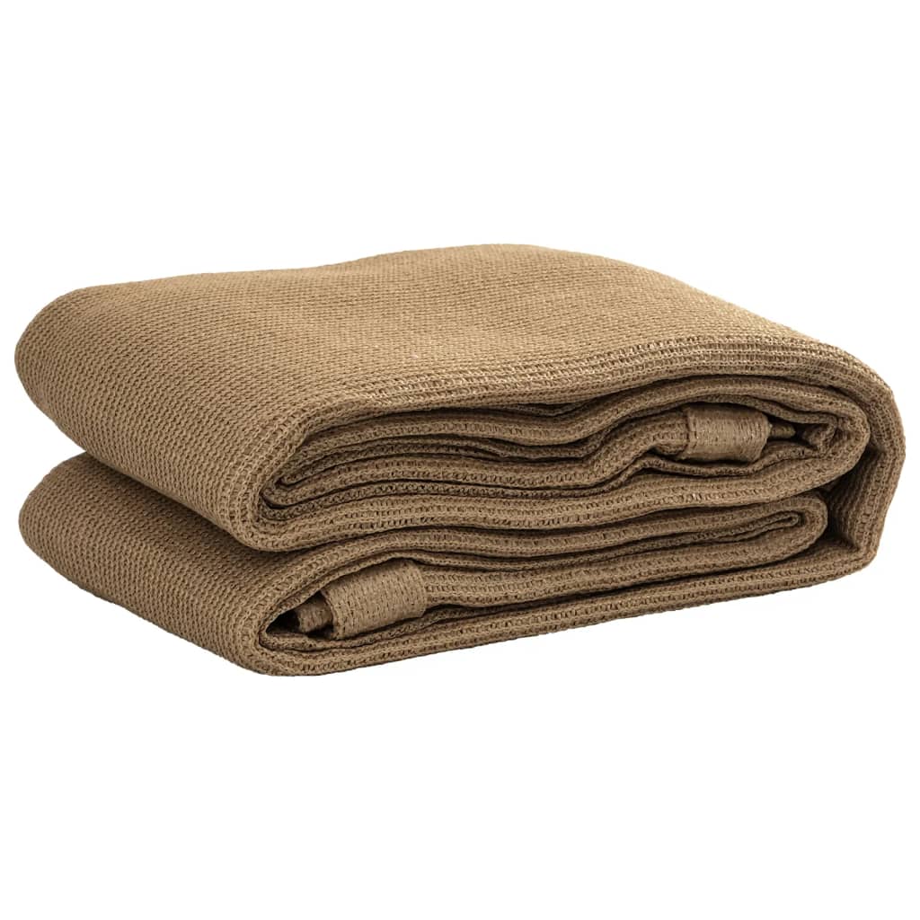 Zeltteppich 250x250 cm Taupe