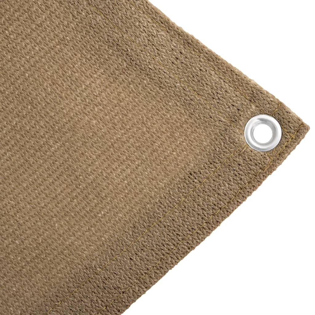 Zeltteppich 250x250 cm Taupe