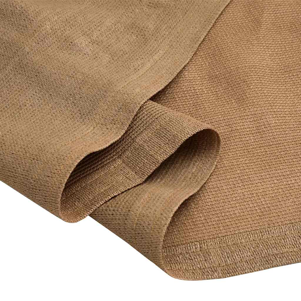 Zeltteppich 250x250 cm Taupe