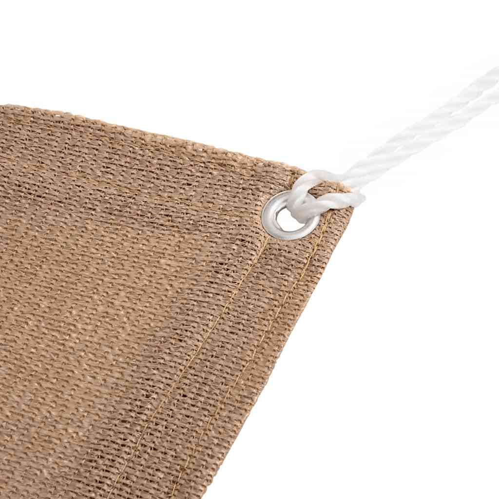 Zeltteppich 250x450 cm Taupe