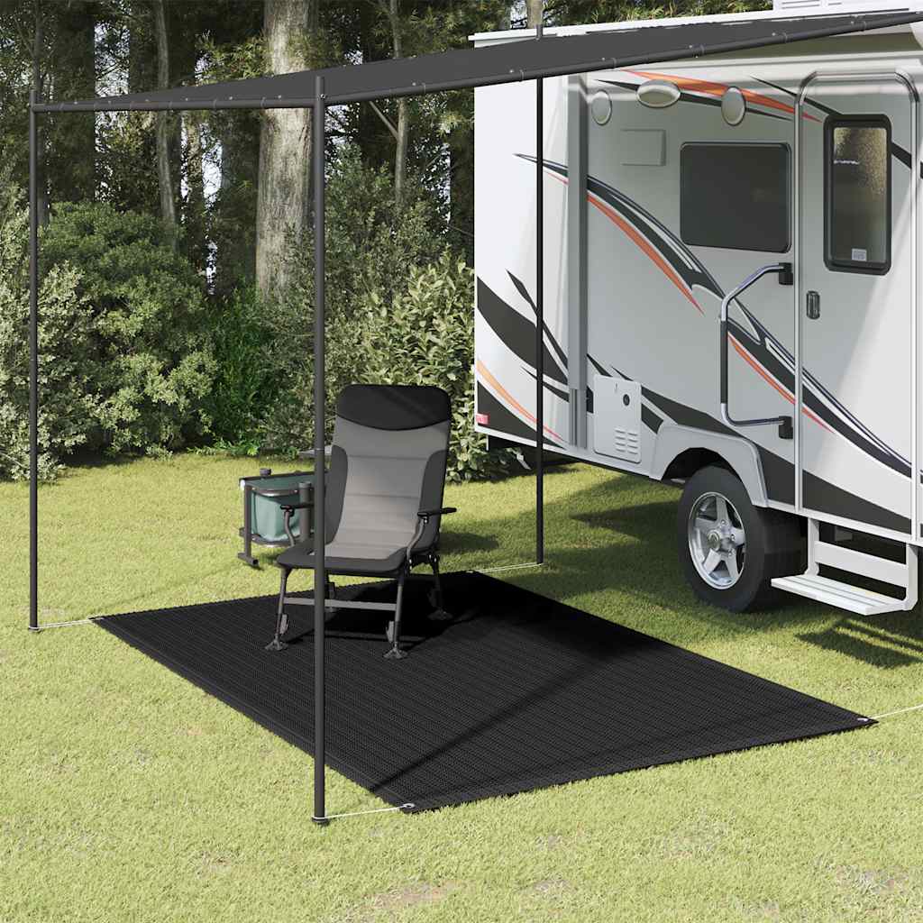 Tent carpet 250x300 cm black