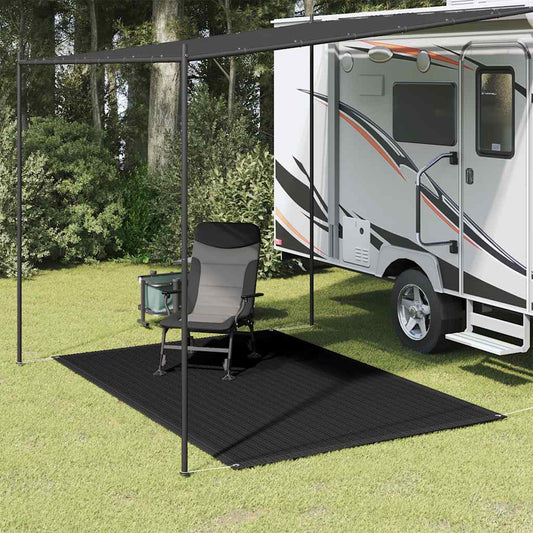Tent carpet 250x300 cm black