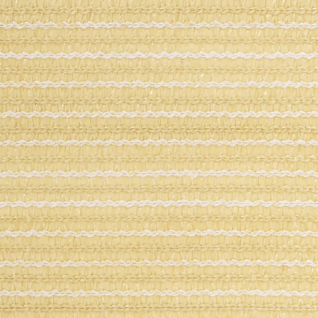 Balkon-Sichtschutz Beige 120x400 cm HDPE