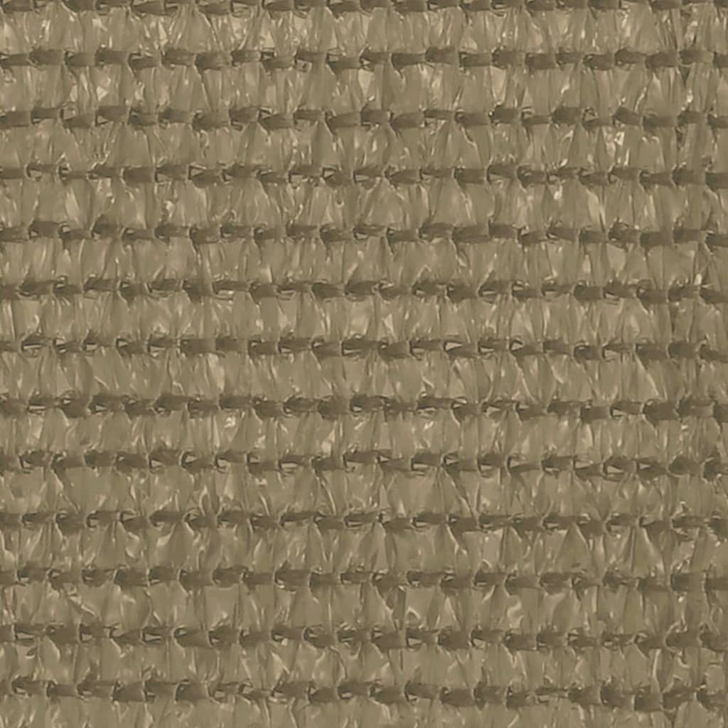 Balkon-Sichtschutz Taupe 75x500 cm HDPE
