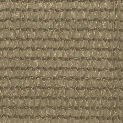 Balkon-Sichtschutz Taupe 75x500 cm HDPE