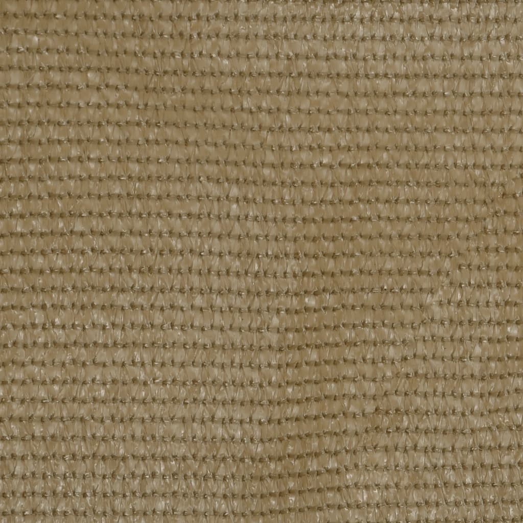 Balkon-Sichtschutz Taupe 90x500 cm HDPE
