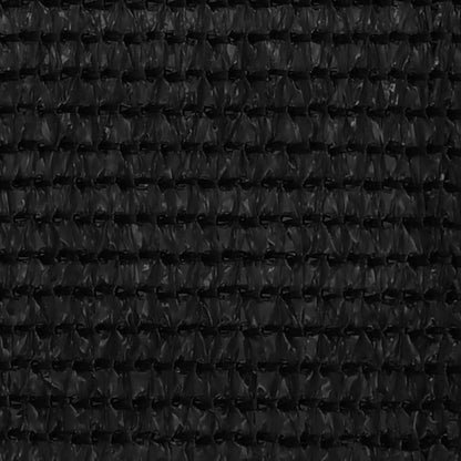 Balkon-Sichtschutz Schwarz 75x600 cm HDPE