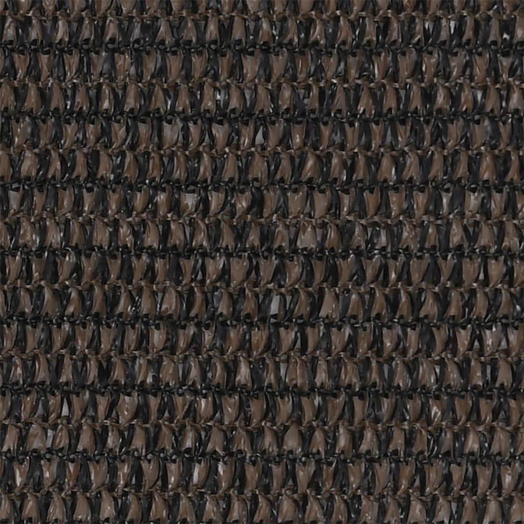 Balkon-Sichtschutz Braun 90x300 cm HDPE