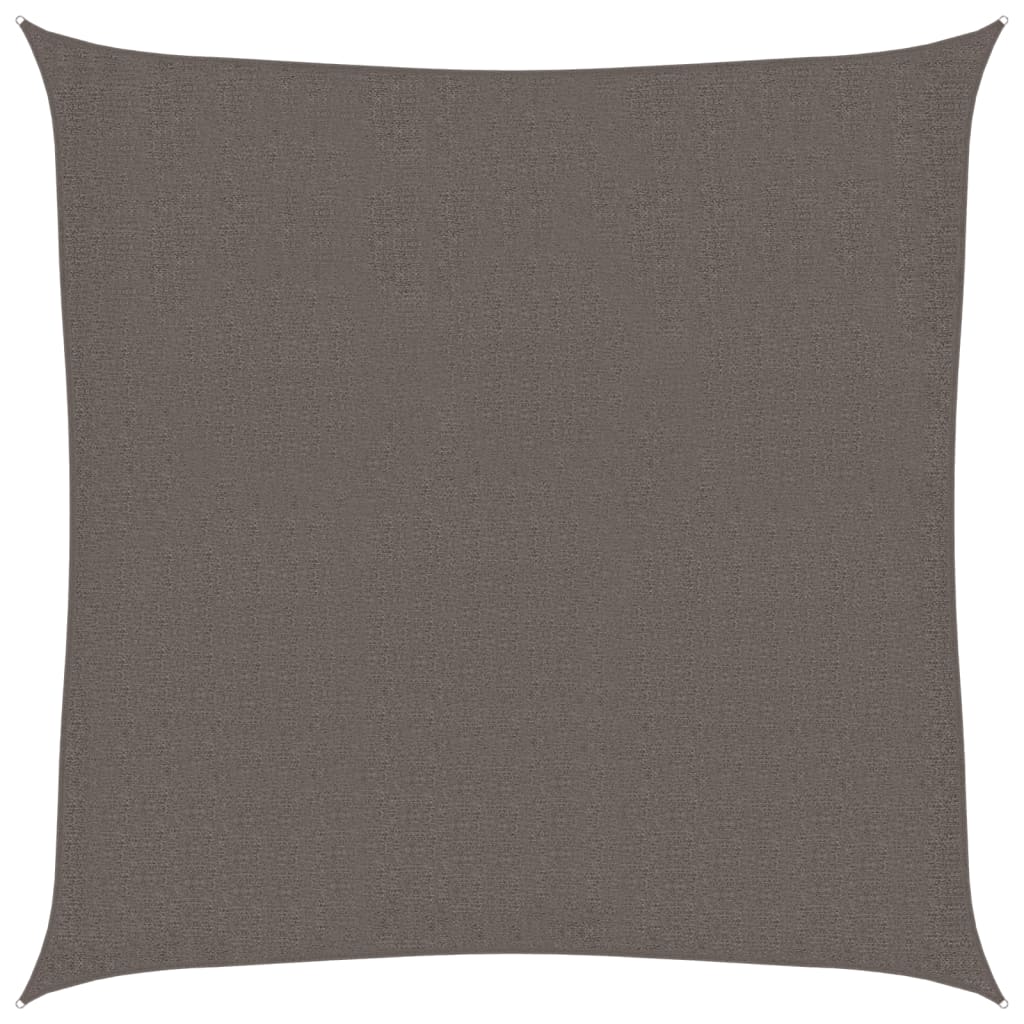 Sonnensegel 160 g/m² Anthrazit 3x3 m HDPE