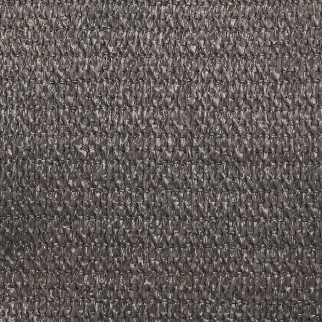 Sonnensegel 160 g/m² Anthrazit 3x3x3 m HDPE
