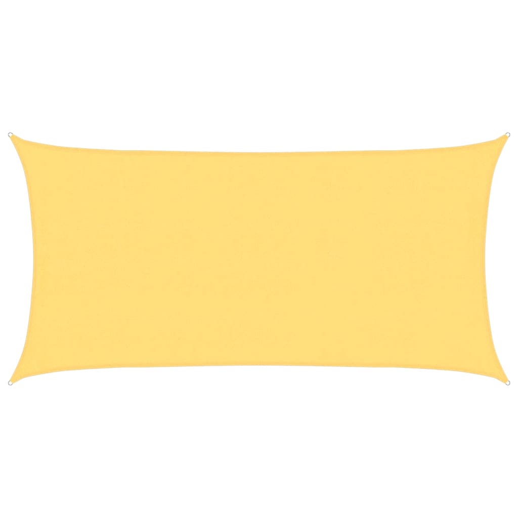 Sonnensegel 160 g/m² Beige 4x7 m HDPE