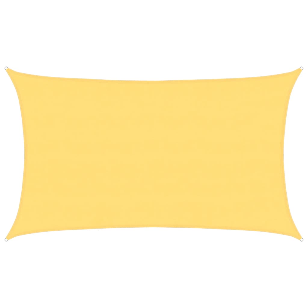 Sonnensegel 160 g/m² Beige 5x8 m HDPE