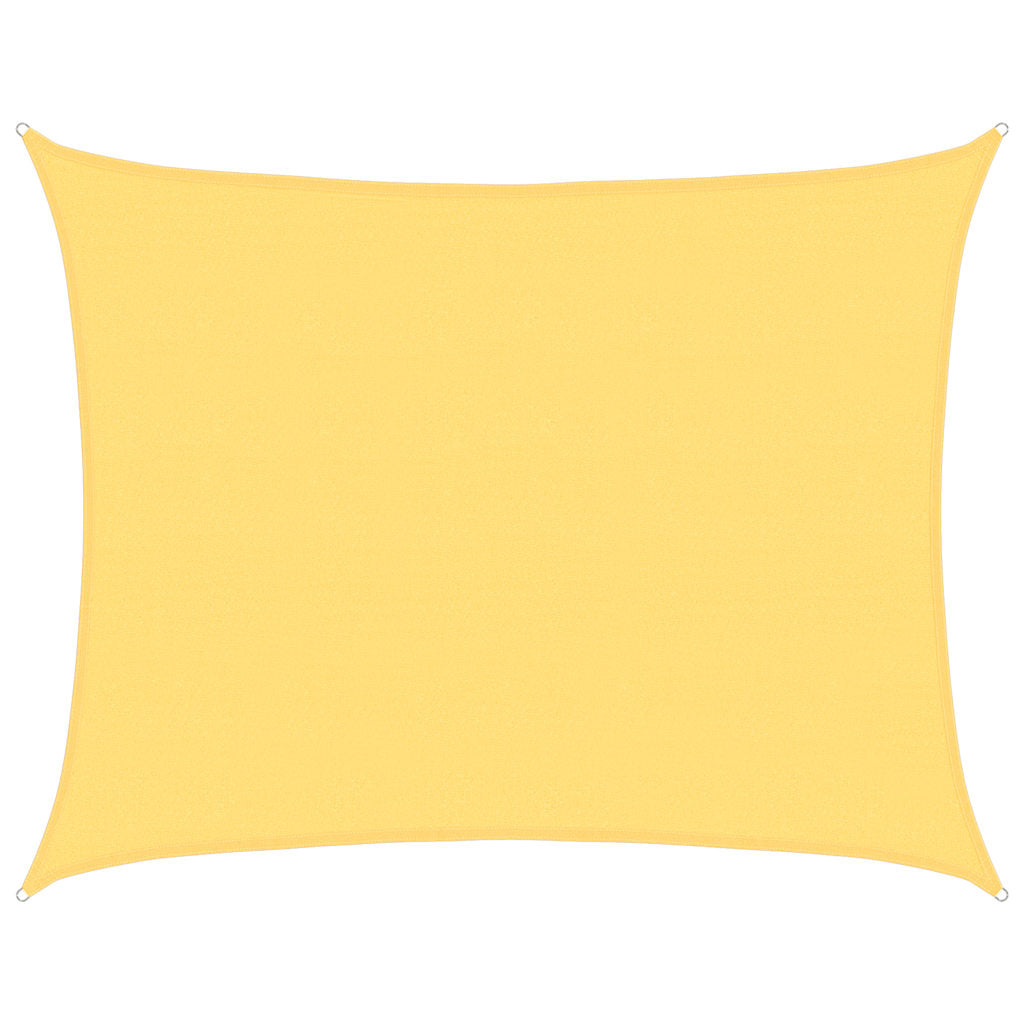 Sonnensegel 160 g/m² Beige 6x8 m HDPE