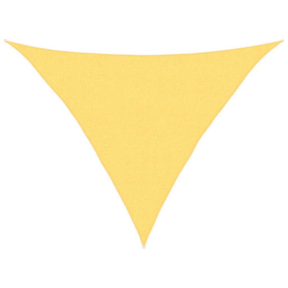 Sonnensegel 160 g/m² Beige 2,5x2,5x3,5 m HDPE