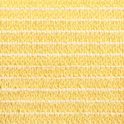 Sonnensegel 160 g/m² Beige 3,5x3,5x4,9 m HDPE