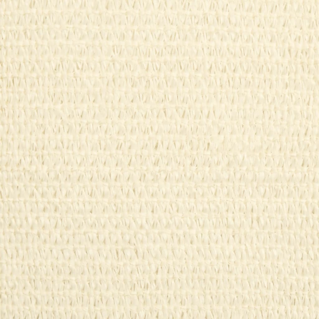 Sonnensegel 160 g/m² Creme 4x4x4 m HDPE