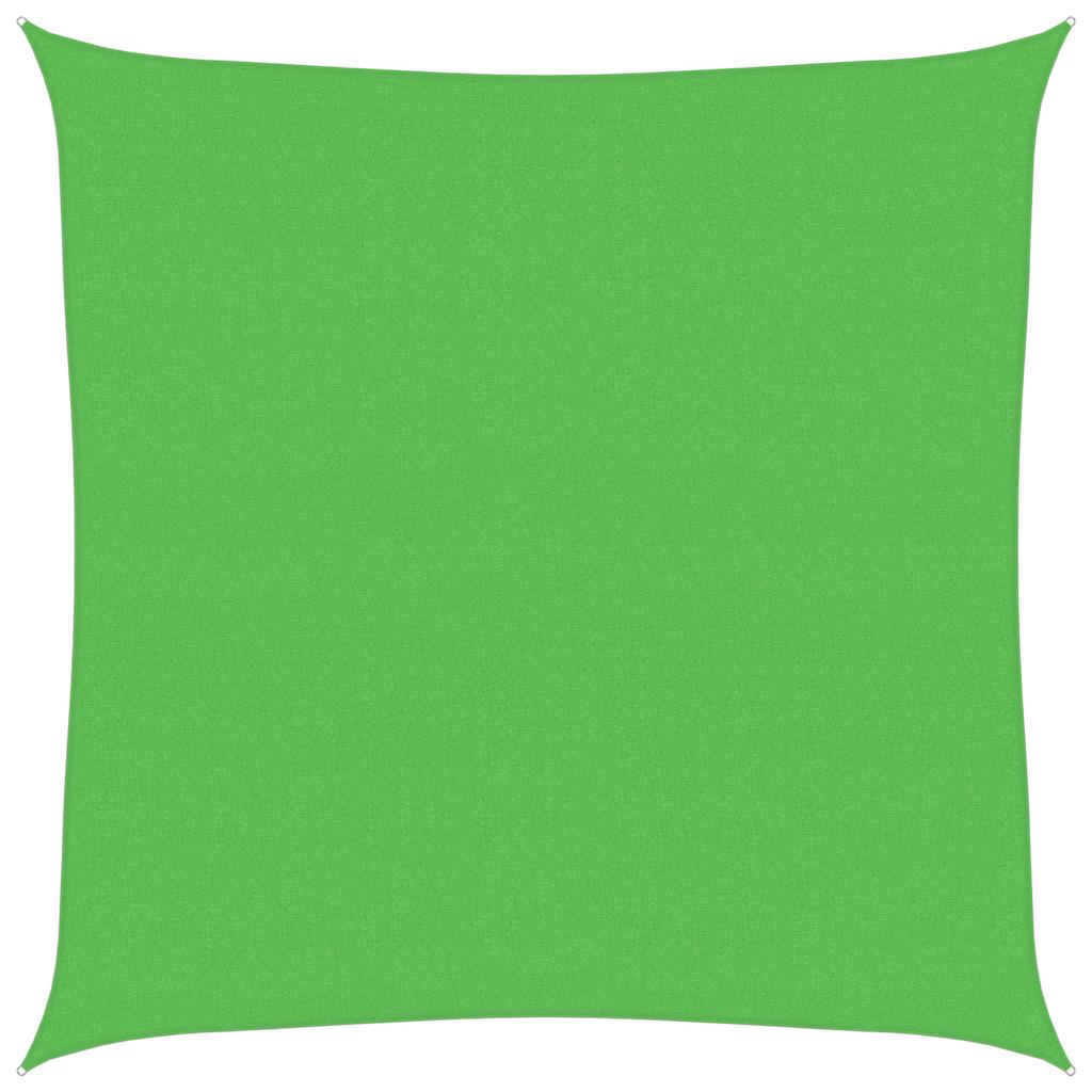 Sonnensegel 160 g/m² Hellgrün 4,5x4,5 m HDPE