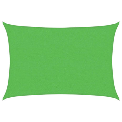 Sonnensegel 160 g/m² Hellgrün 2,5x4 m HDPE
