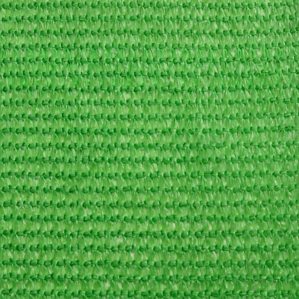 Sonnensegel 160 g/m² Hellgrün 2,5x4 m HDPE