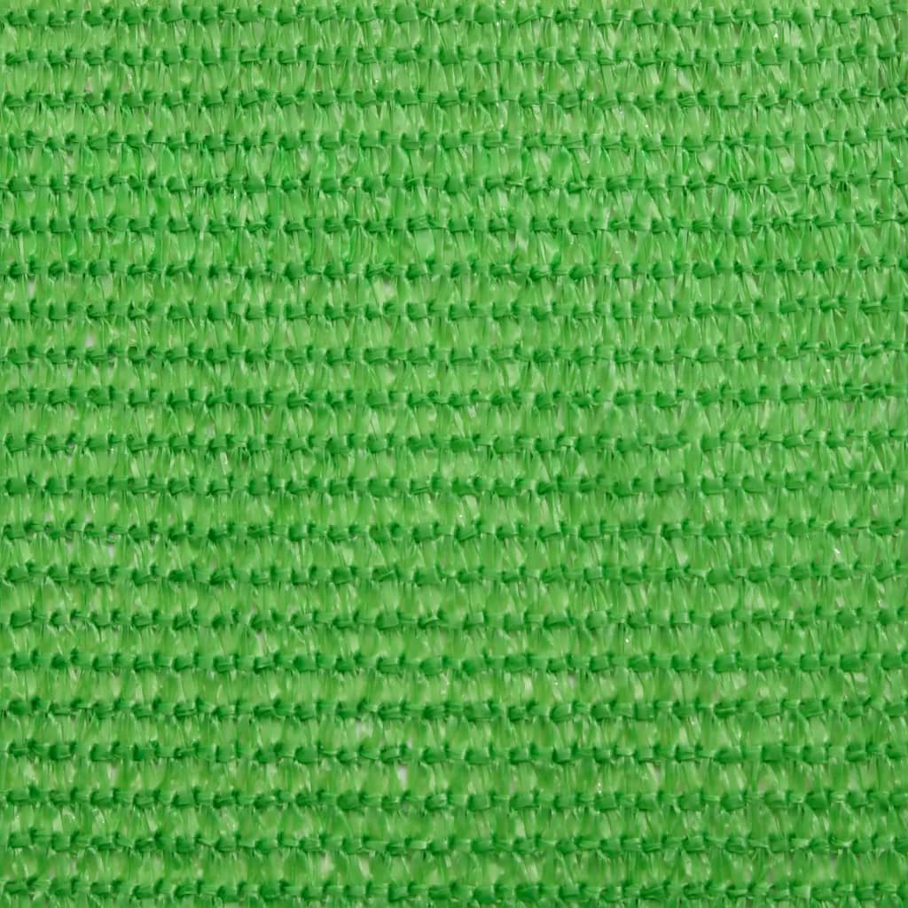 Sonnensegel 160 g/m² Rechteckig Hellgrün 2,5x5 m HDPE