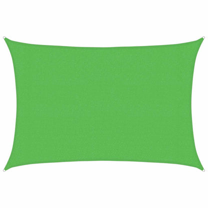 Sonnensegel 160 g/m² Hellgrün 3x5 m HDPE