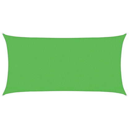 Sonnensegel 160 g/m² Hellgrün 3x6 m HDPE