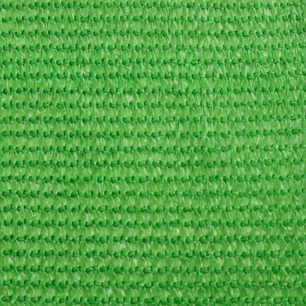 Sonnensegel 160 g/m² Hellgrün 4x6 m HDPE