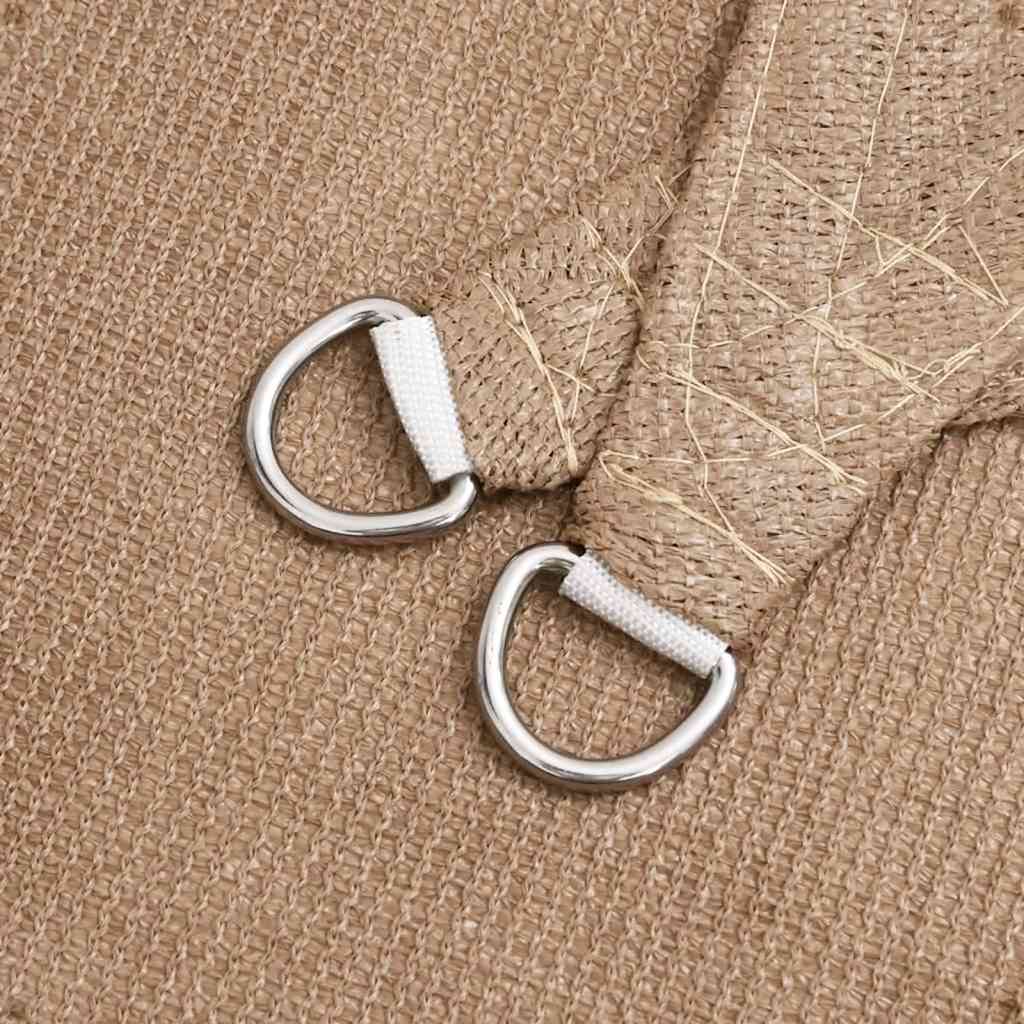 Sonnensegel 160 g/m² Taupe 2,5x4,5 m HDPE