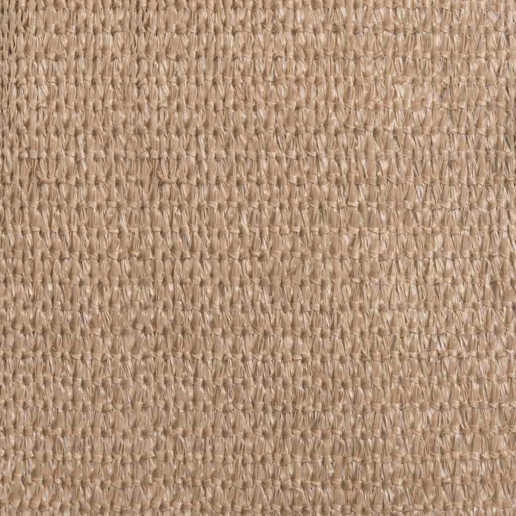 Sonnensegel 160 g/m² Taupe 6x6x6 m HDPE