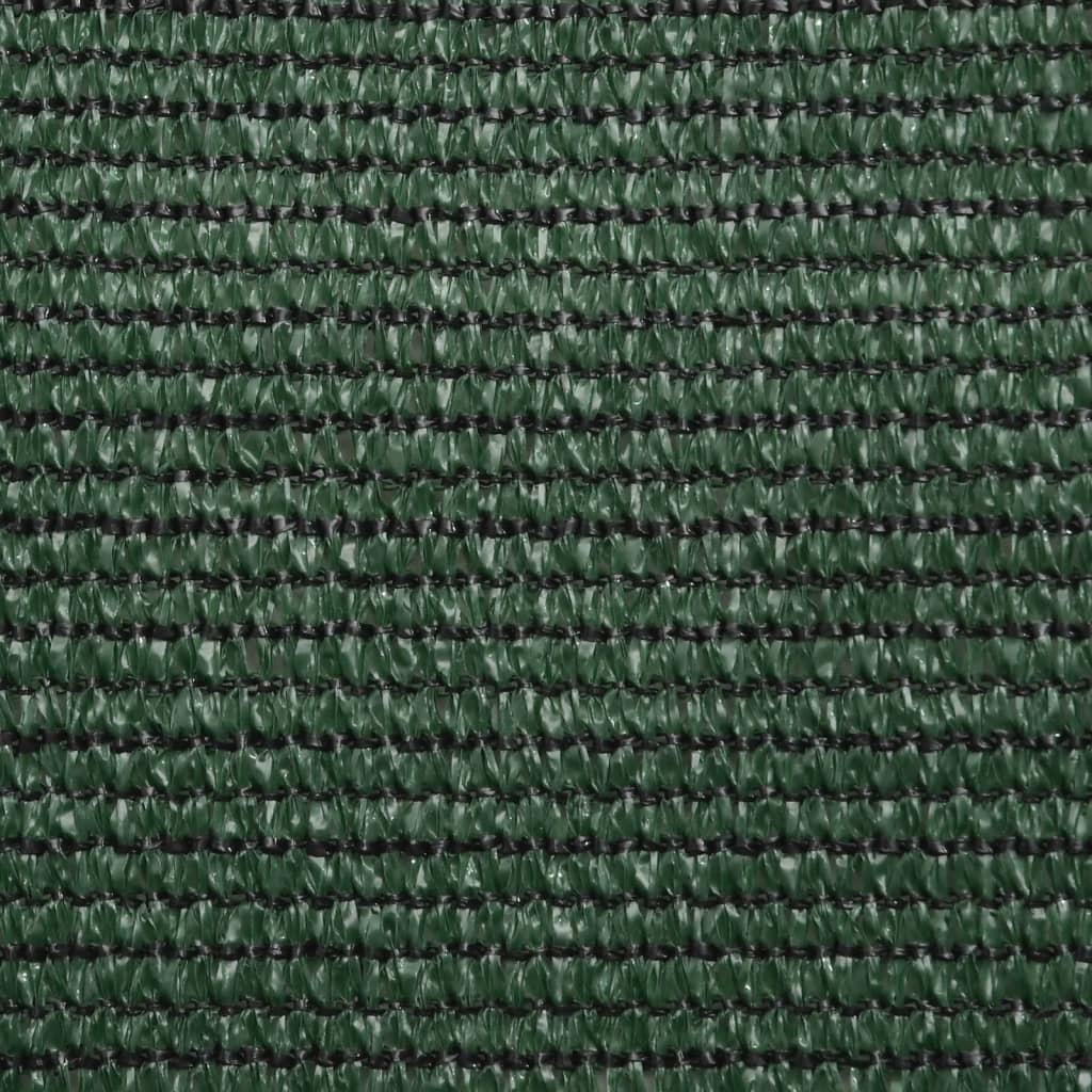 Sonnensegel 160 g/m² Dunkelgrün 4x4x4 m HDPE