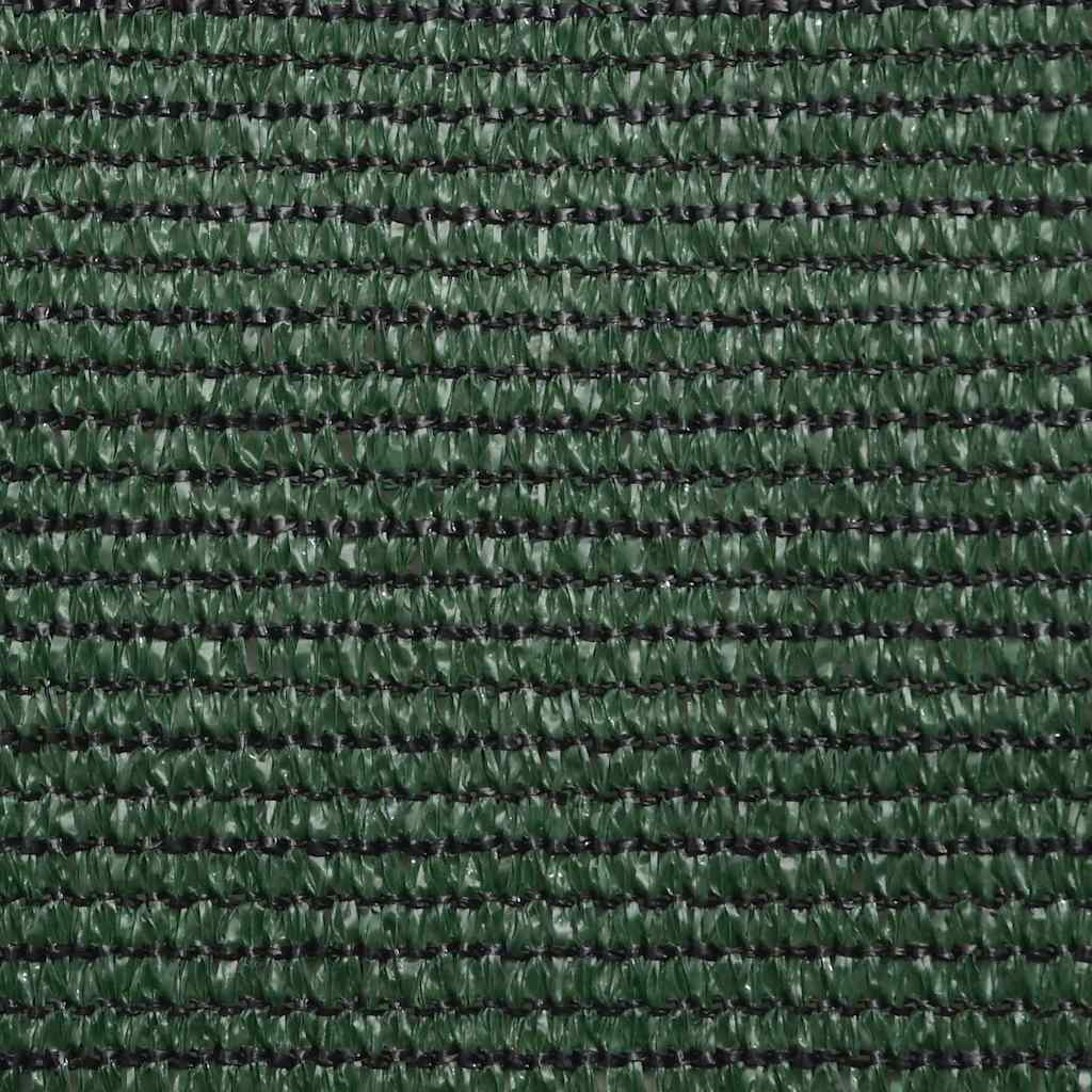 Sonnensegel 160 g/m² Dunkelgrün 4x4x4 m HDPE