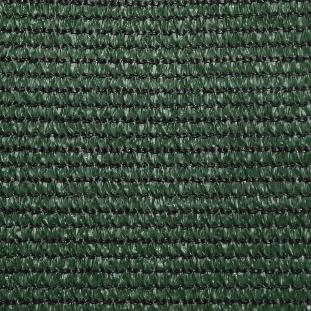 Sonnensegel 160 g/m² Dunkelgrün 5x5x6 m HDPE