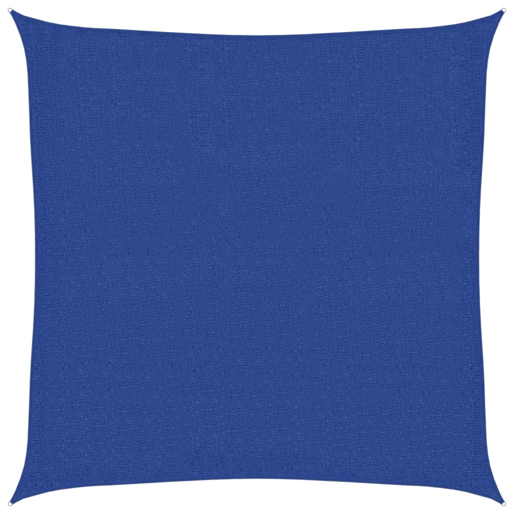 Sonnensegel 160 g/m² Blau 2x2 m HDPE