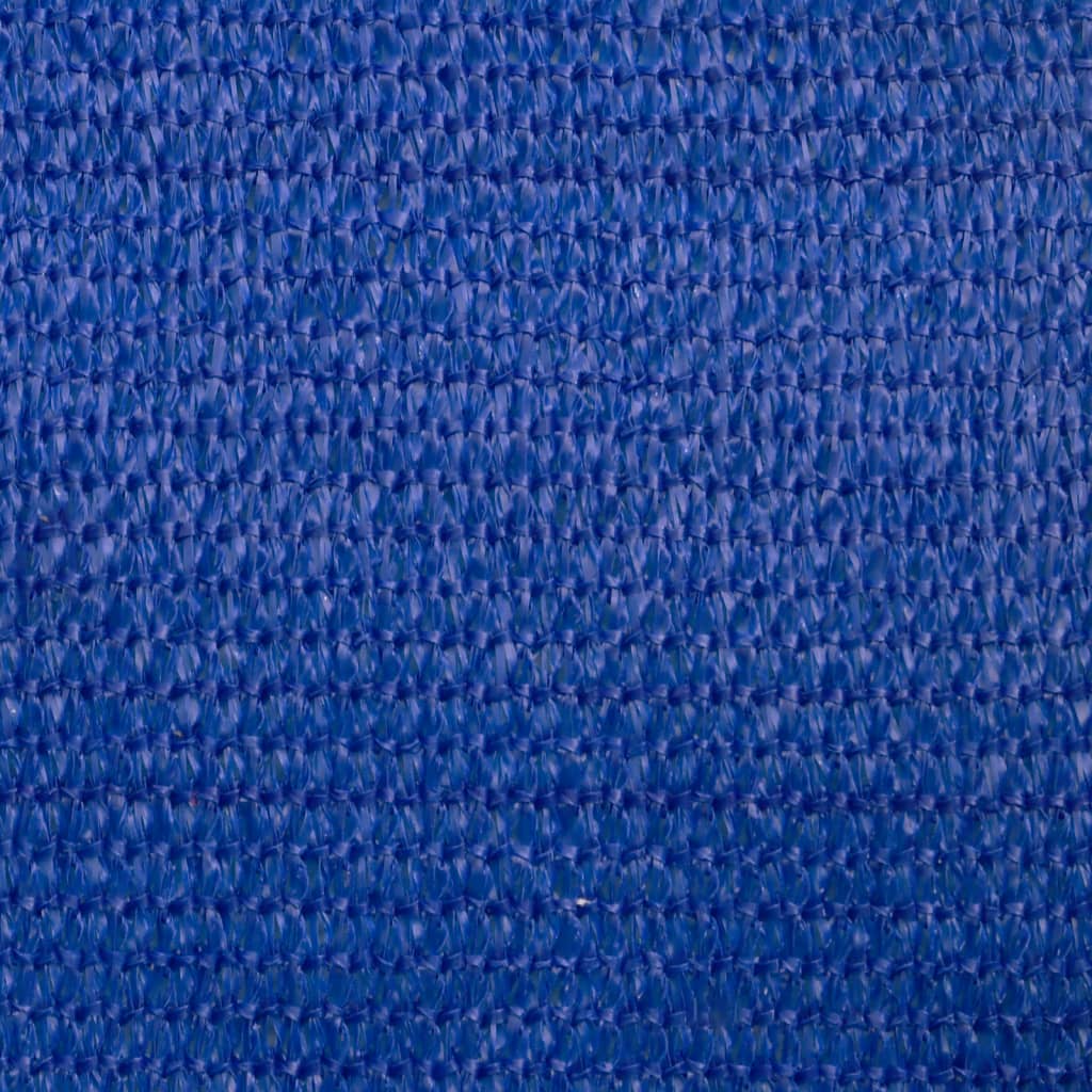 Sonnensegel 160 g/m² Quadratisch Blau 3x3 m HDPE
