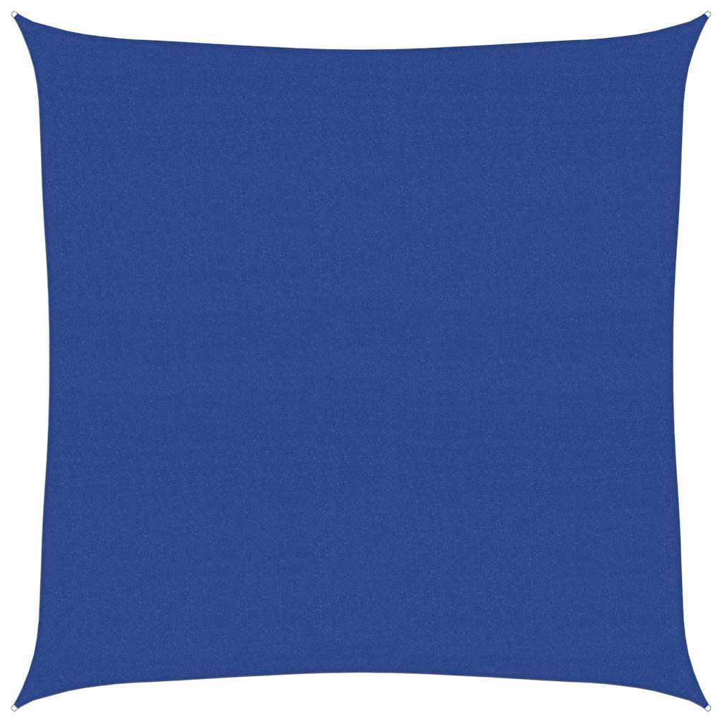 Sonnensegel 160 g/m² Quadratisch Blau 5x5 m HDPE