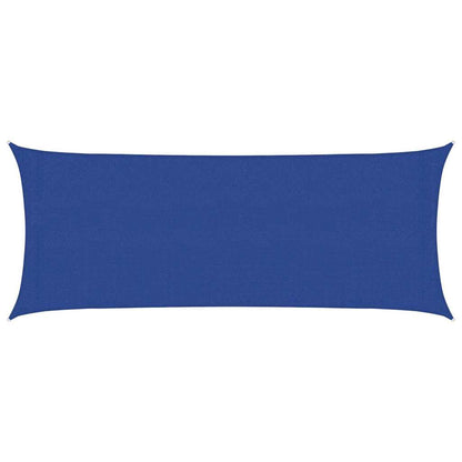 Sonnensegel 160 g/m² Blau 2x5 m HDPE