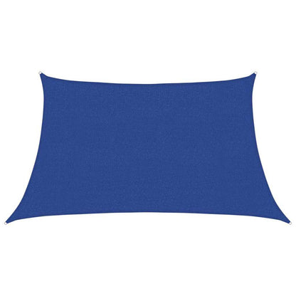 Sonnensegel 160 g/m² Blau 3/4x2 m HDPE