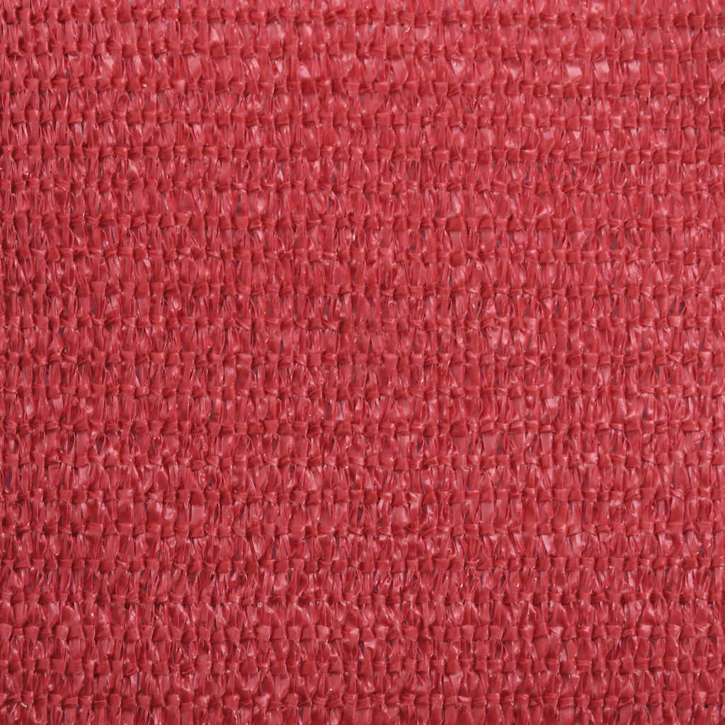 Sonnensegel 160 g/m² Rot 4x7 m HDPE