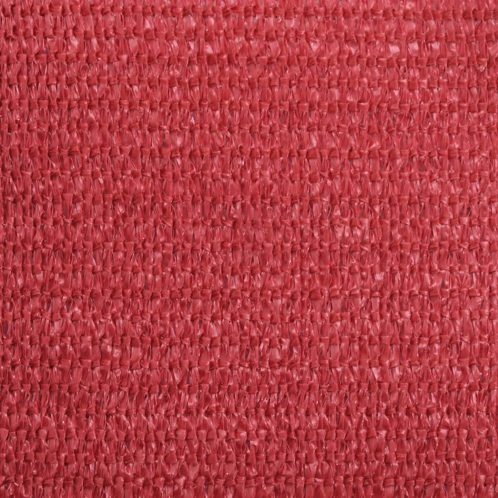 Sonnensegel 160 g/m² Rot 3/4x2 m HDPE